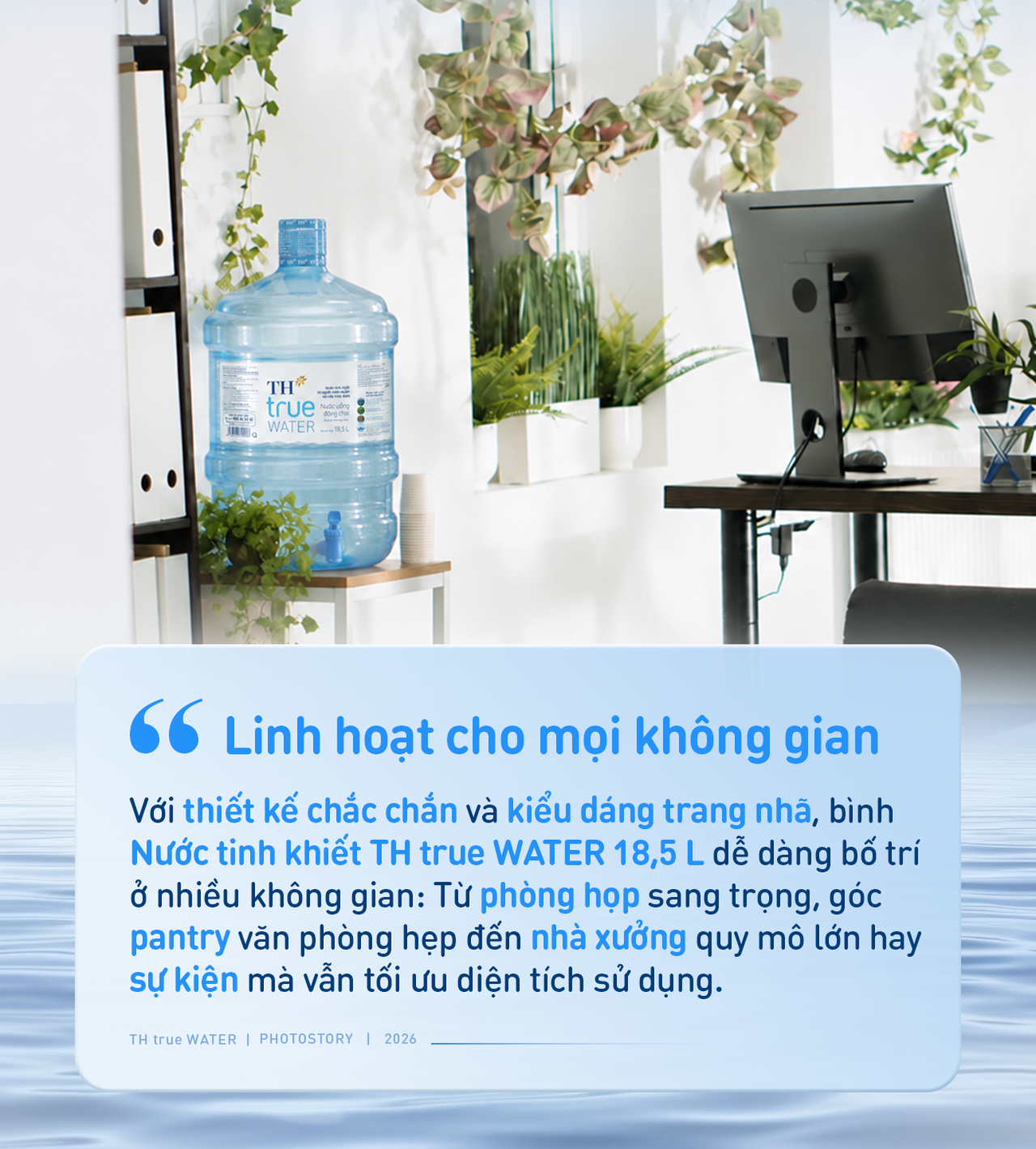 Doanh nghiệp chọn nước uống: Ưu tiên tính an toàn, tiện lợi và linh hoạt