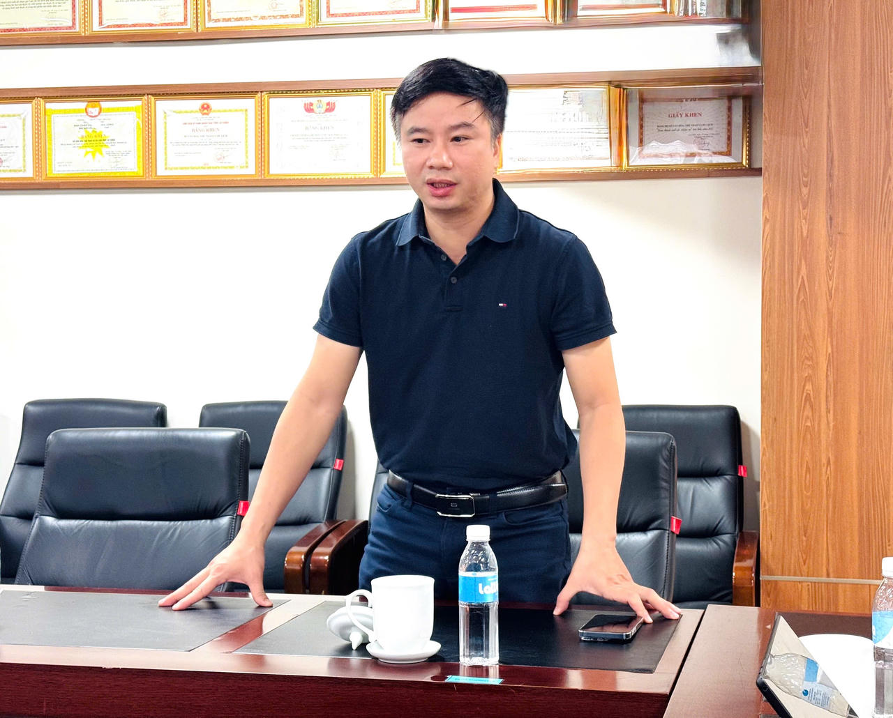Ông Phạm Xuân Diệu - Trưởng Văn phòng đại diện khu vực Trung du và miền núi phía Bắc. (Ảnh: Tống Bao)