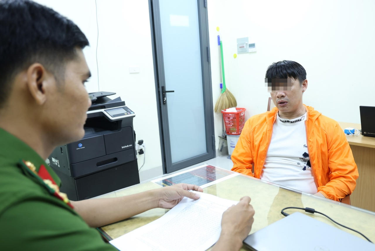 Đối tượng Nguyễn Thanh Dũng. Ảnh: Tiến Tầm