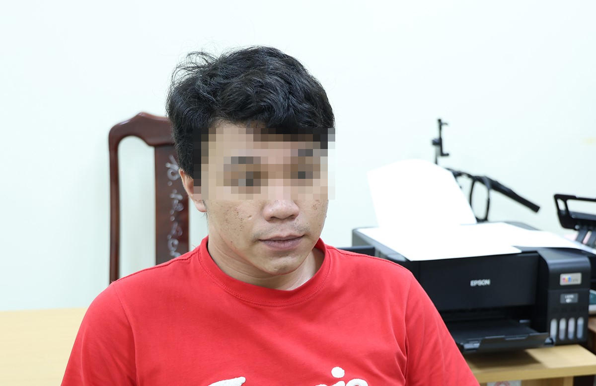 Đối tượng Mai Hoàng Trọng. Ảnh: Tiến Tầm