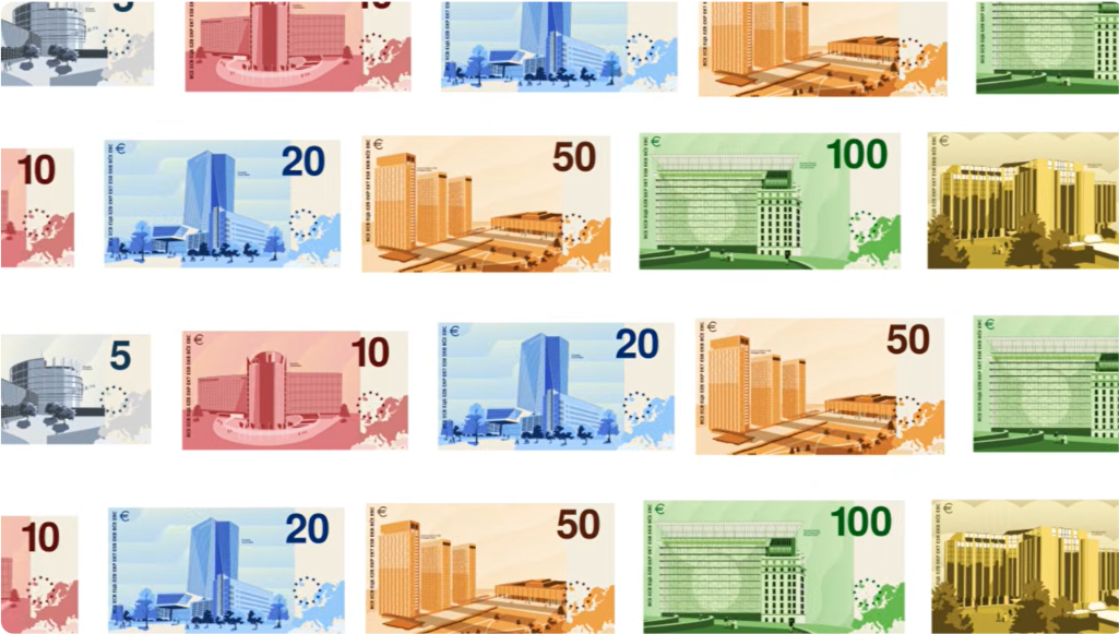 Hơn 9 triệu lượt bình chọn thiết kế mới cho tiền giấy Euro