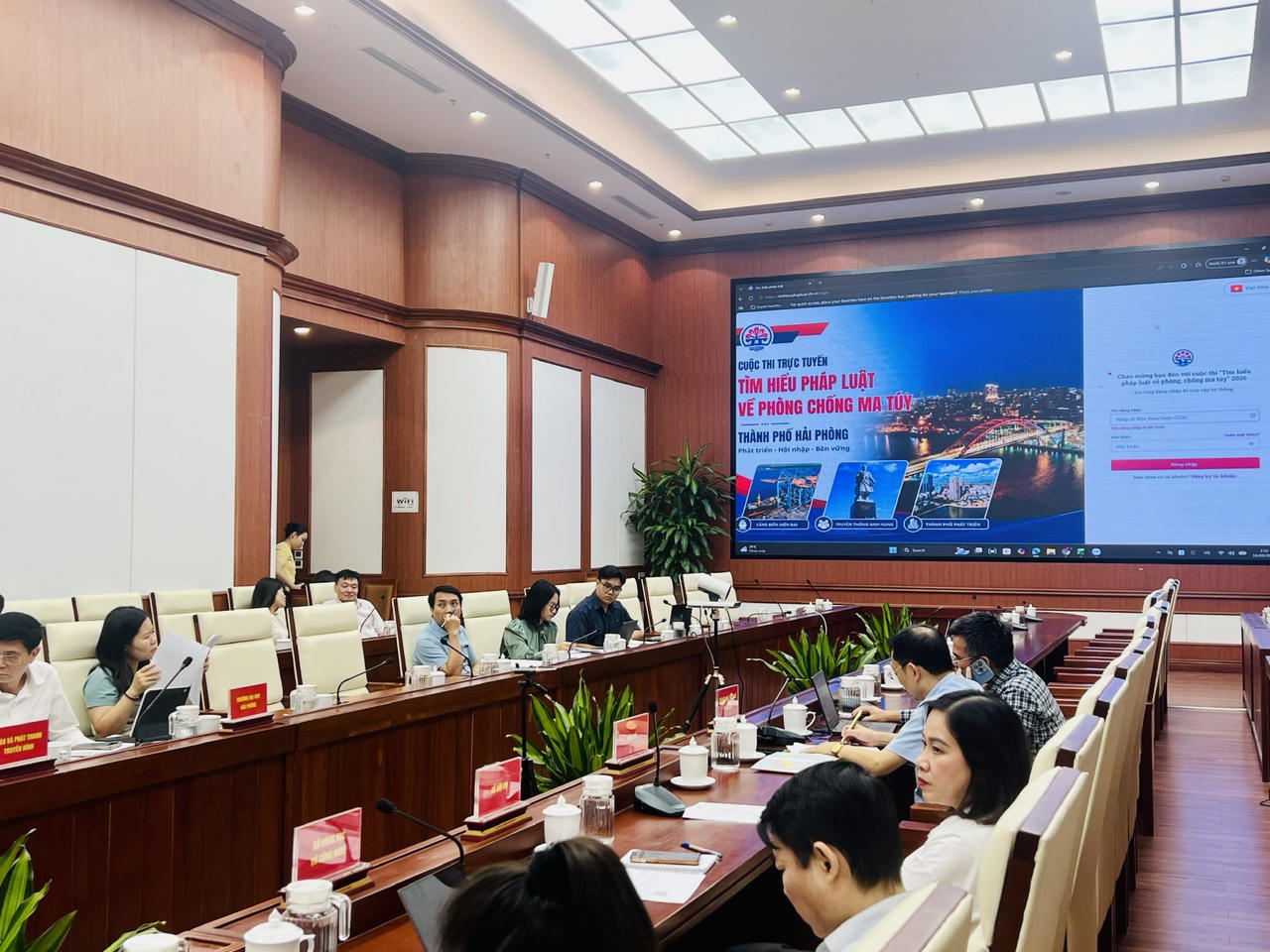 Hải Phòng chuẩn bị tổ chức cuộc thi trực tuyến tìm hiểu pháp luật về phòng, chống ma túy