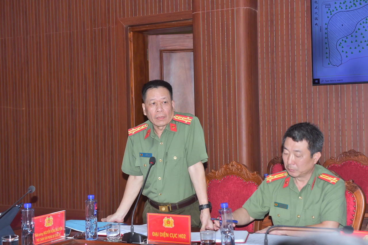 Bộ Công an khảo sát về thành lập Trường Văn hóa Công an nhân dân trên địa bàn tỉnh Lào Cai