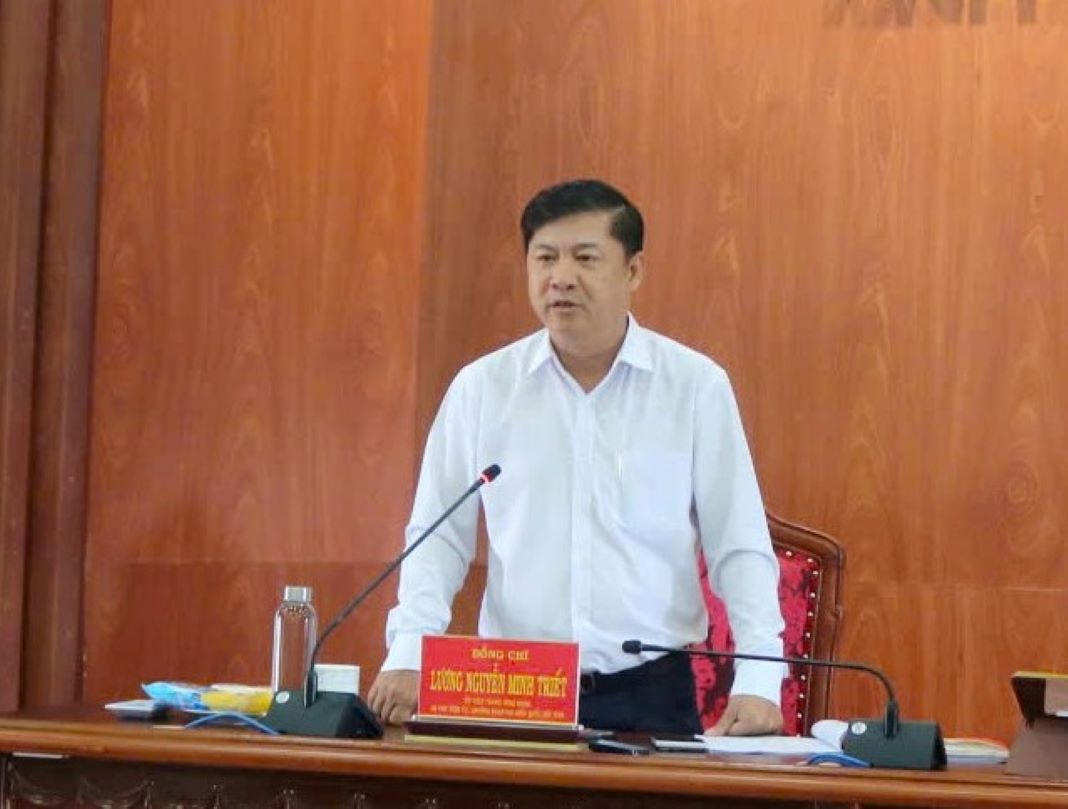 Bí thư Tỉnh ủy Đắk Lắk Lương Nguyễn Minh Triết: Ảnh: U.B.