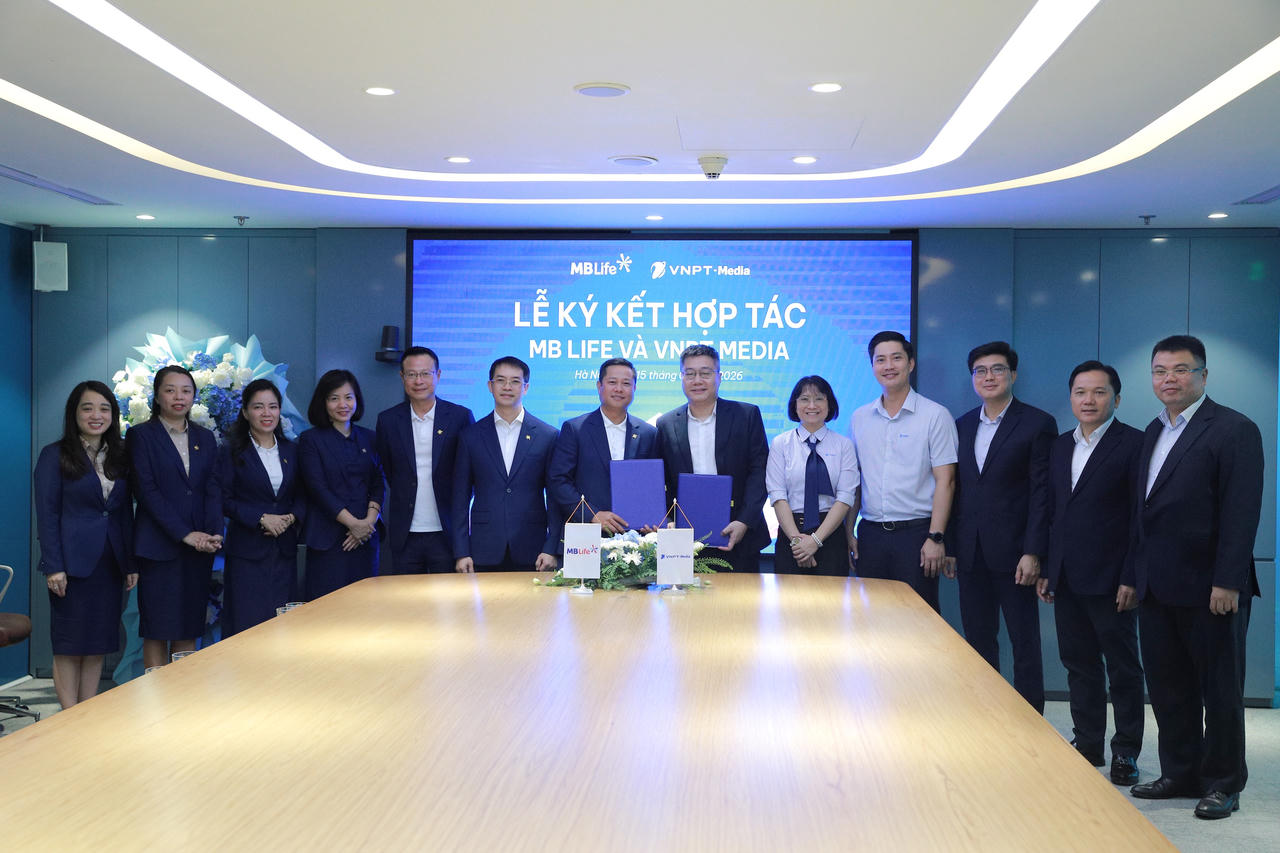 MB Life ký kết hợp tác với VNPT-Media