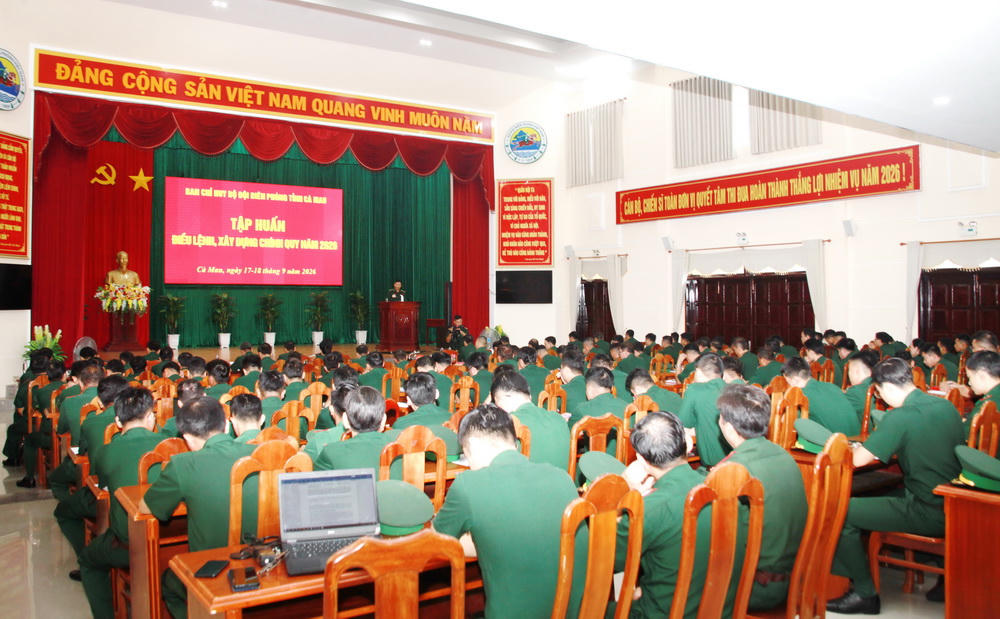 Cà Mau: Nâng cao khả năng sẵn sàng chiến đấu