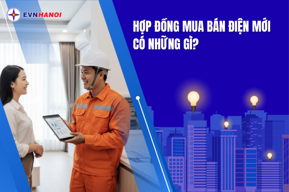 EVNHANOI triển khai ký lại Hợp đồng mua bán điện