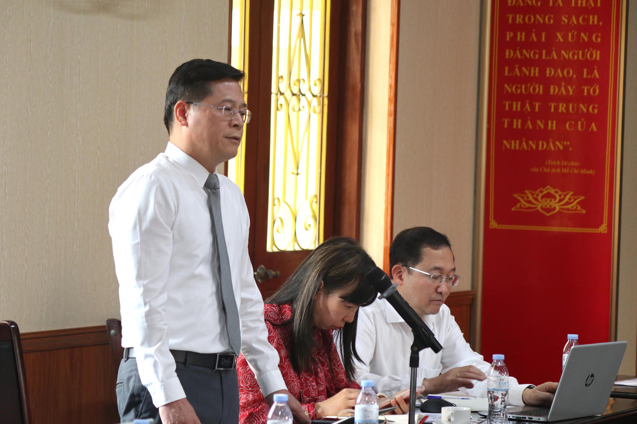 Thứ trưởng Bộ Tư pháp Nguyễn Thanh Ngọc làm việc tại Ninh Bình về công tác phổ biến, giáo dục pháp luật