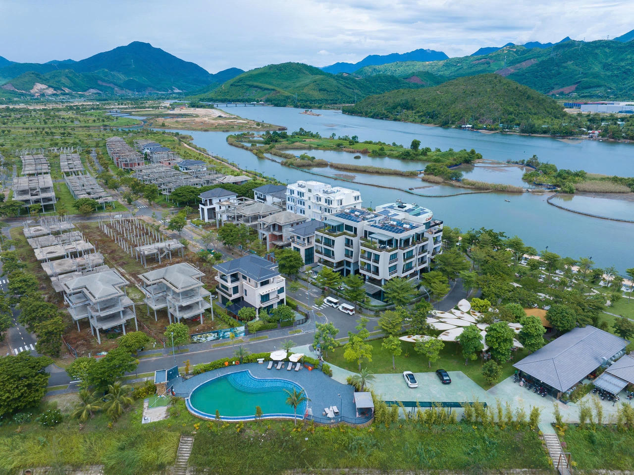 Khu đô thị Golden Hills City (ảnh Vân Anh)