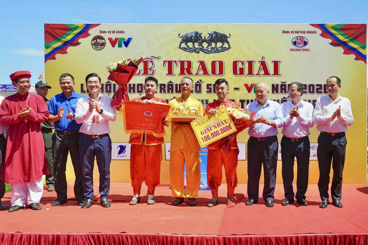 Nhiều ấn tượng đẹp tại Lễ hội Chọi trâu truyền thống Đồ Sơn 2026 