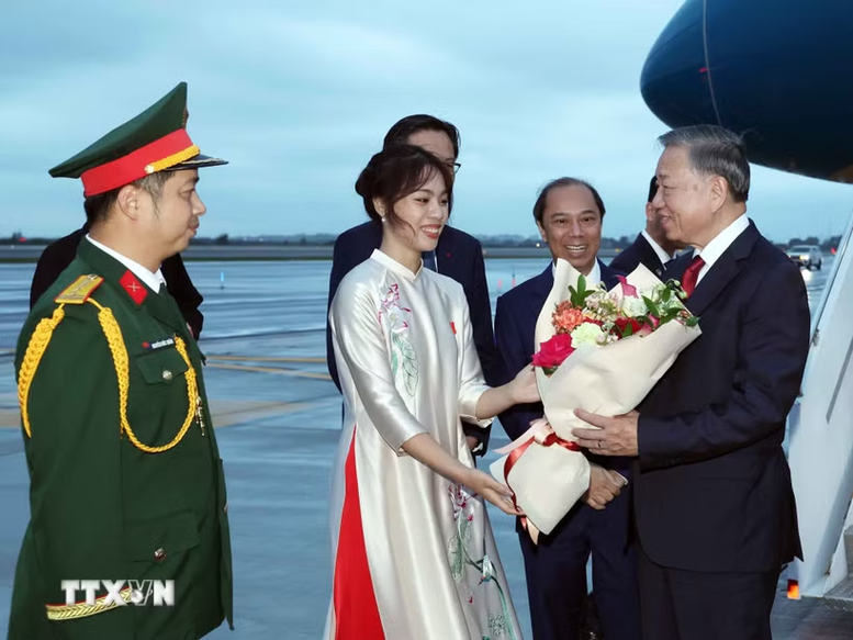 Tổng Bí thư, Chủ tịch nước Tô Lâm đến New York tham dự Phiên thảo luận cấp cao Đại hội đồng Liên Hợp Quốc khóa 81- Ảnh 1.
