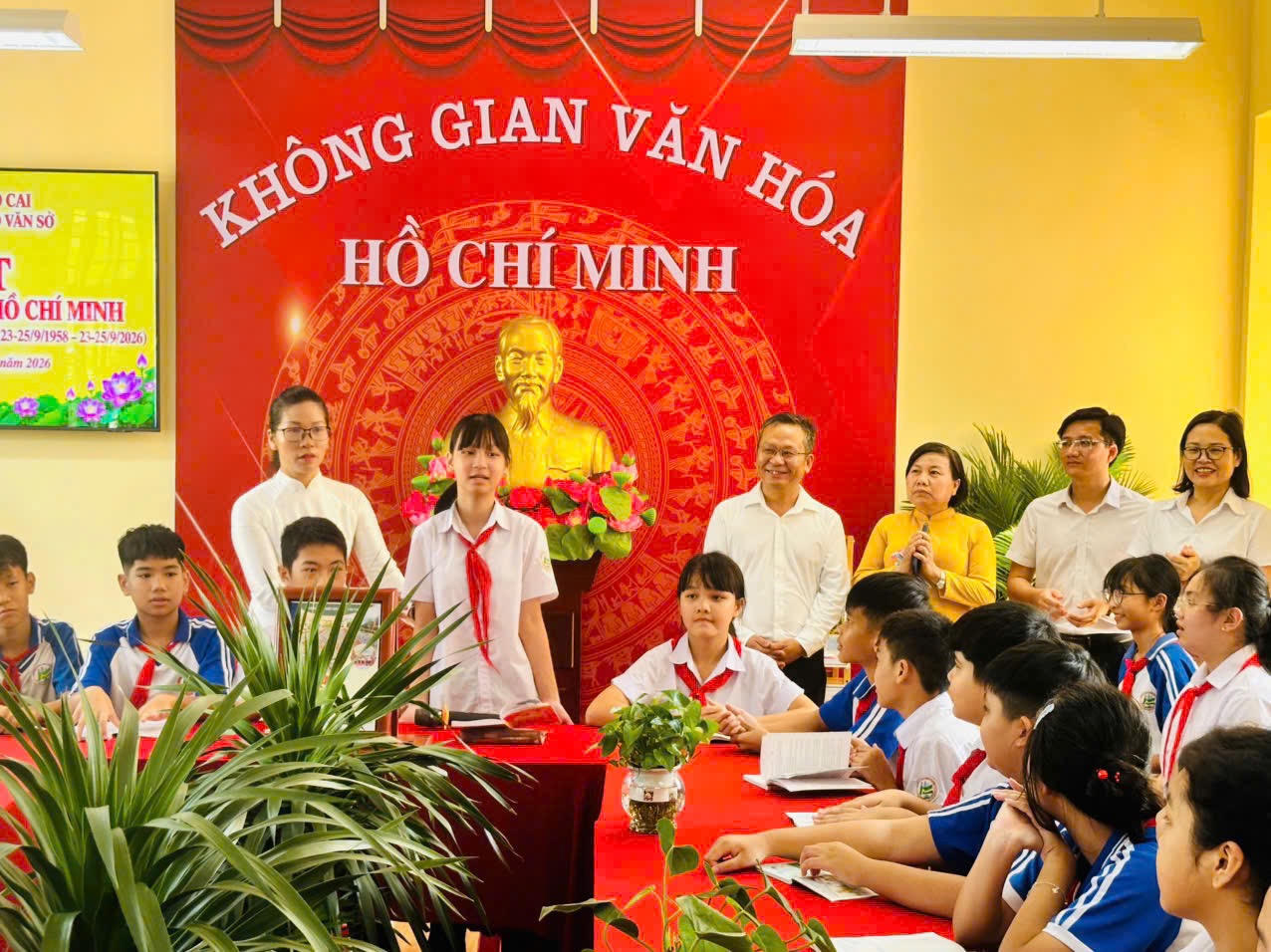Lào Cai ra mắt Không gian văn hóa Hồ Chí Minh trong trường học