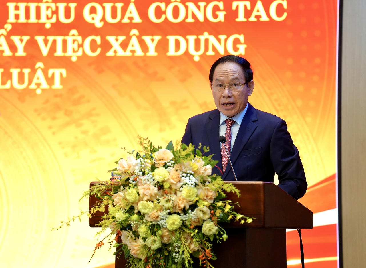 Phó Thủ tướng Chính phủ Lê Tiến Châu phát biểu khai mạc.