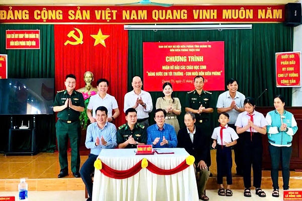 Nâng bước học sinh khó khăn ở Quảng Trị