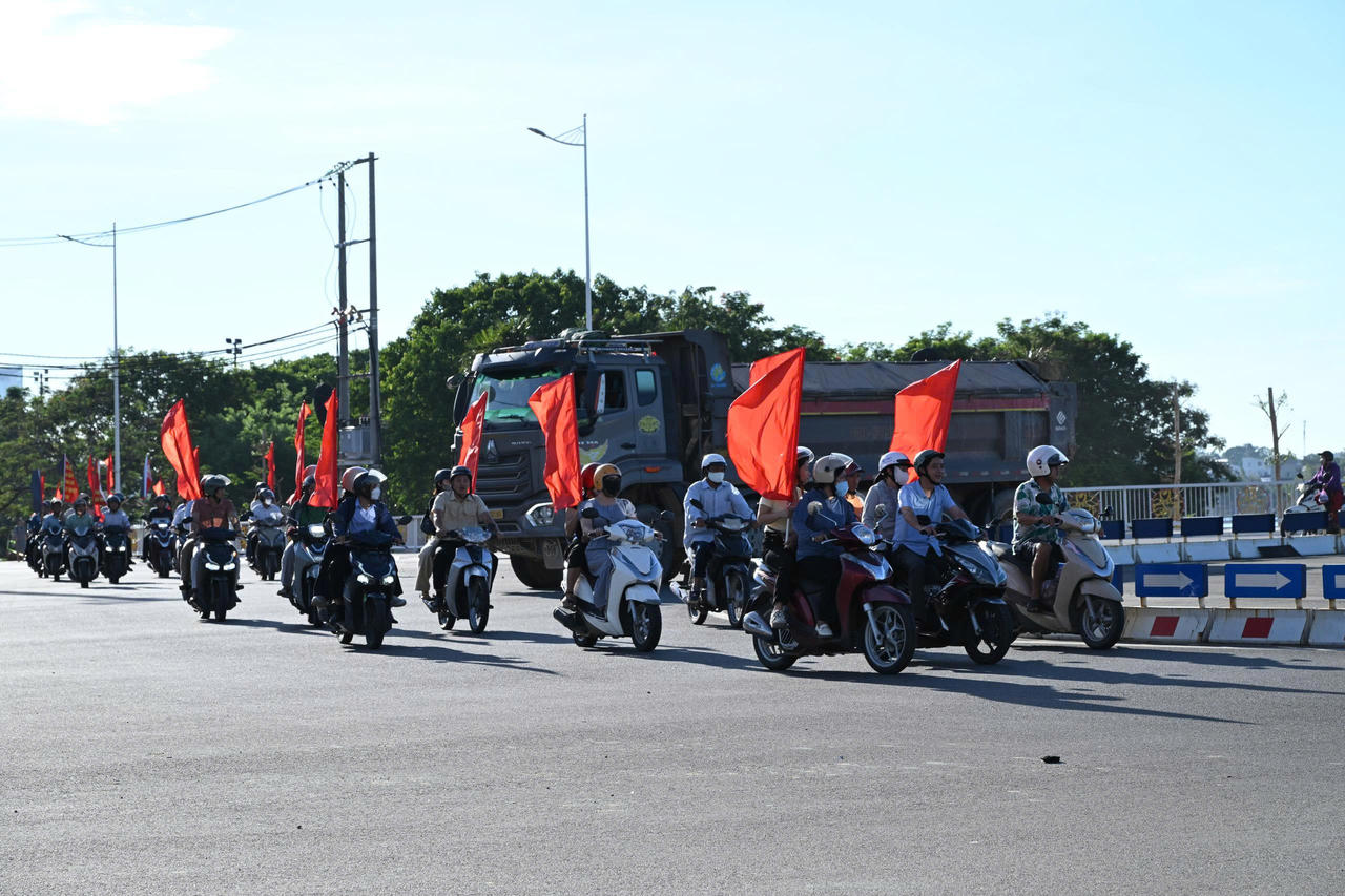 CDC Huế đẩy mạnh truyền thông phòng, chống dịch bệnh bằng nhiều hình thức, đưa thông điệp bảo vệ sức khỏe đến gần hơn với người dân. Ảnh CDC cung cấp
