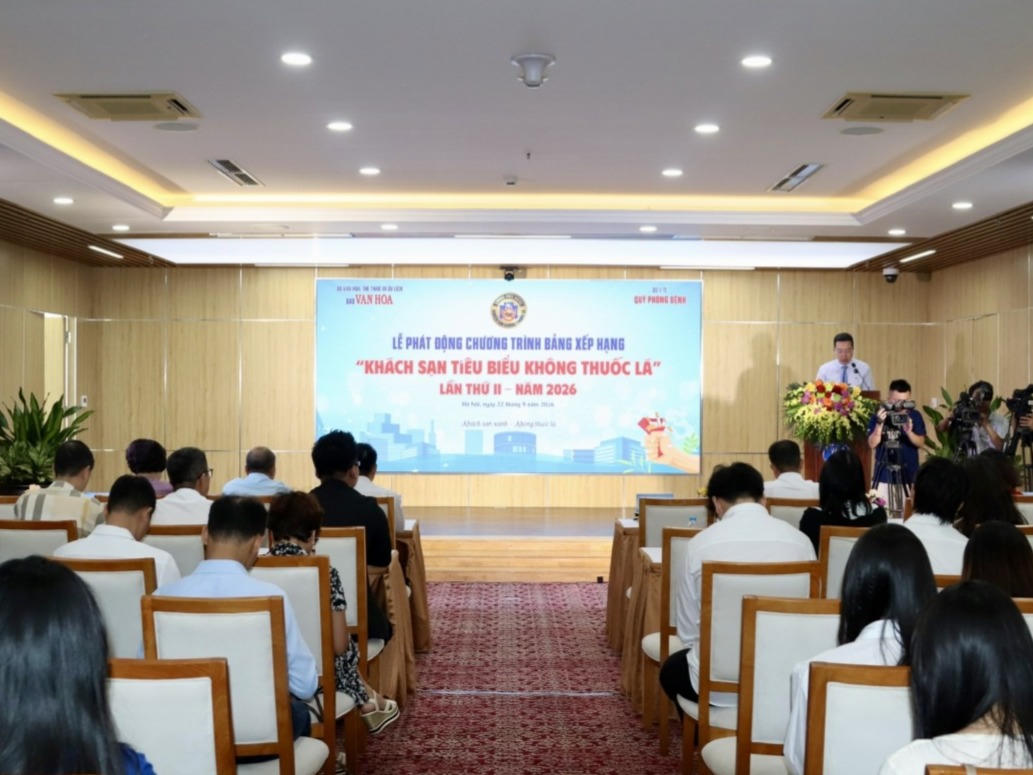 Khách sạn không thuốc lá phải đáp ứng các tiêu chí đã cam kết Khách sạn không thuốc lá phải đáp ứng các tiêu chí đã cam kết