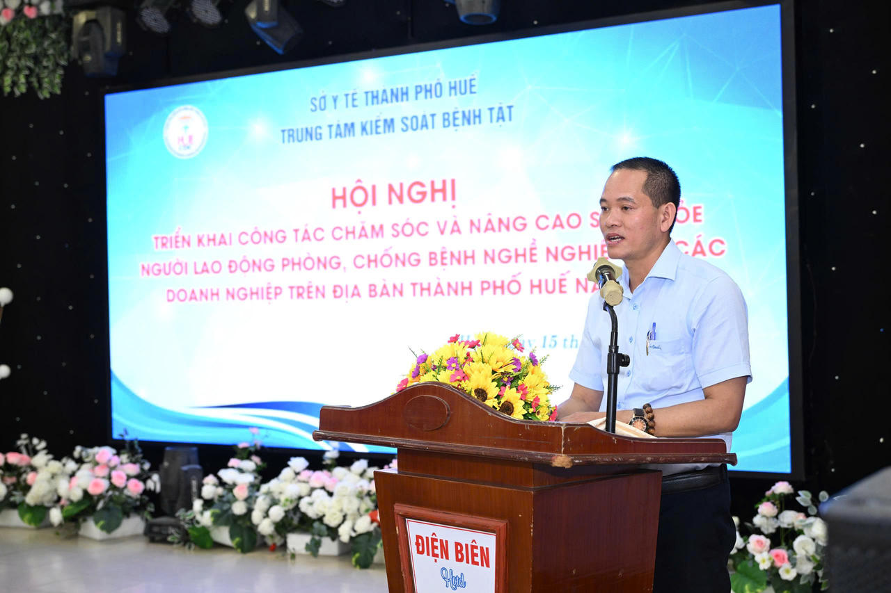 Bác sĩ Thái Tuấn: “Mục tiêu của chùng tôi là giúp người dân chủ động phòng bệnh và được bảo vệ sức khỏe ngay tại cộng đồng”. Ảnh CDC cung cấp