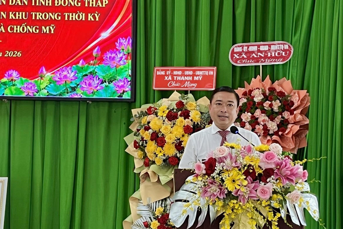 Ông Trần Thanh Thuận - Chủ tịch UBND xã Hội Cư. Ảnh: Thiện Lê