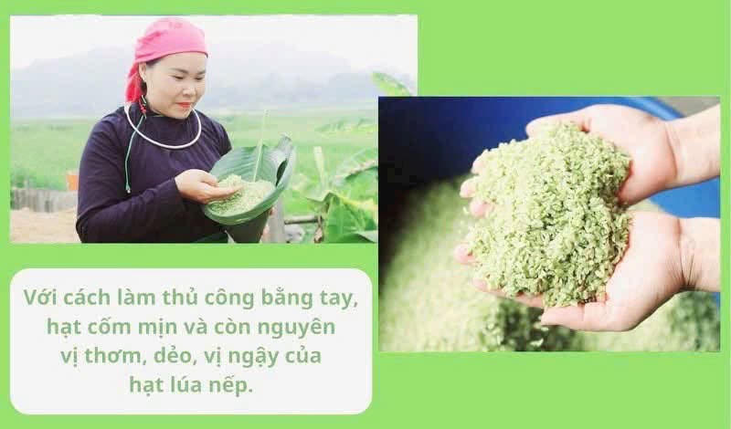 Lễ hội được tổ chức với chuỗi hoạt động gắn với nghề làm cốm truyền thống và bản sắc văn hóa của cộng đồng các dân tộc Tày, Dao, Giáy, Xá Phó. (Ảnh: UBND xã Hợp Thành).