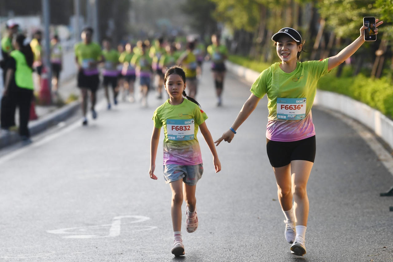 Cự ly 1,5 km mở ra đường chạy dành cho trẻ em và các gia đình tại Run For Love 2026.