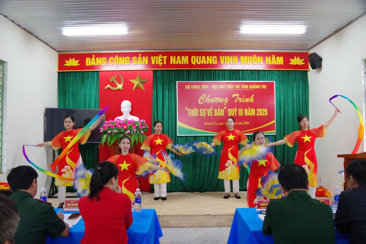 Bộ chỉ huy quân sự Quảng Trị phối hợp tổ chức chương trình "Thời sự về bản"