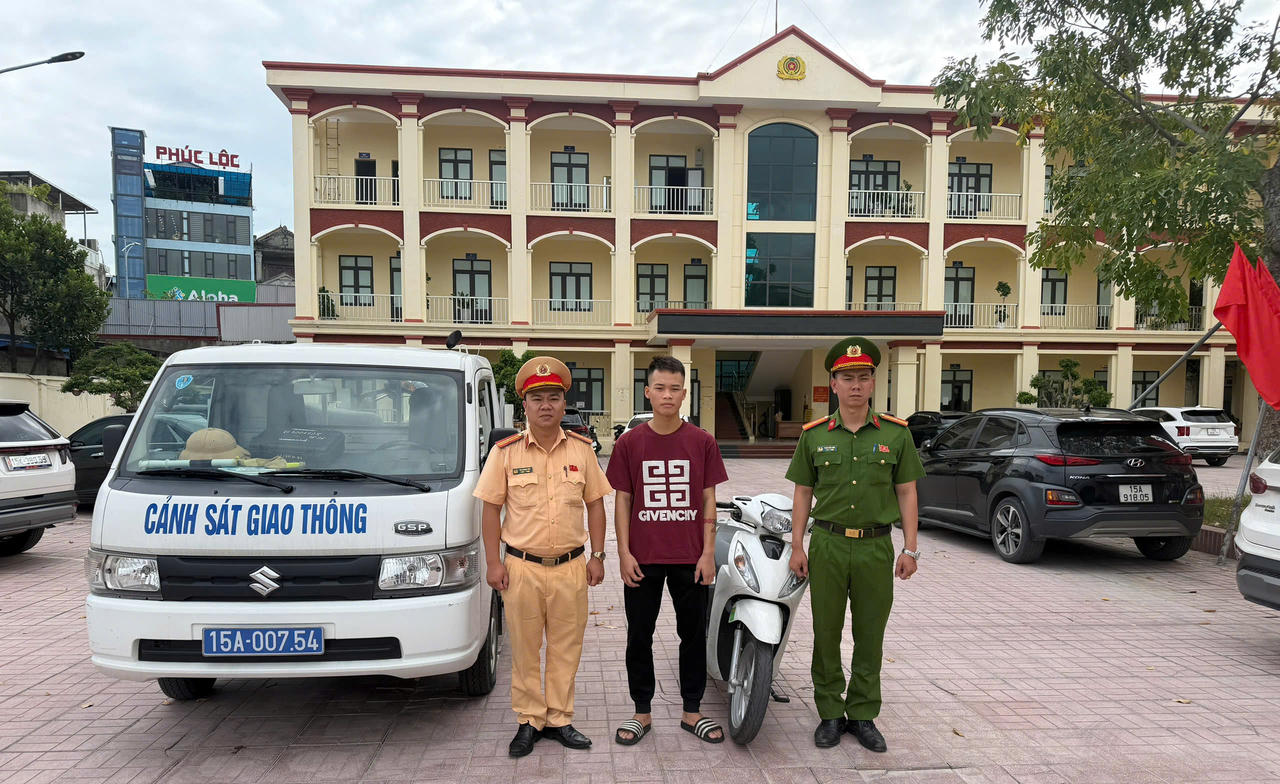 Công an TP Hải Phòng nhanh chóng, kịp thời xử lý trường hợp vi phạm được đăng tải trên mạng xã hội (Ảnh: Công an TP Hải Phòng).