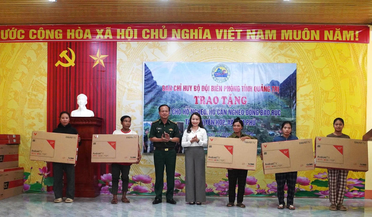Từ những món quà Trung thu đến hành trình nâng bước trẻ em vùng biên Quảng Trị