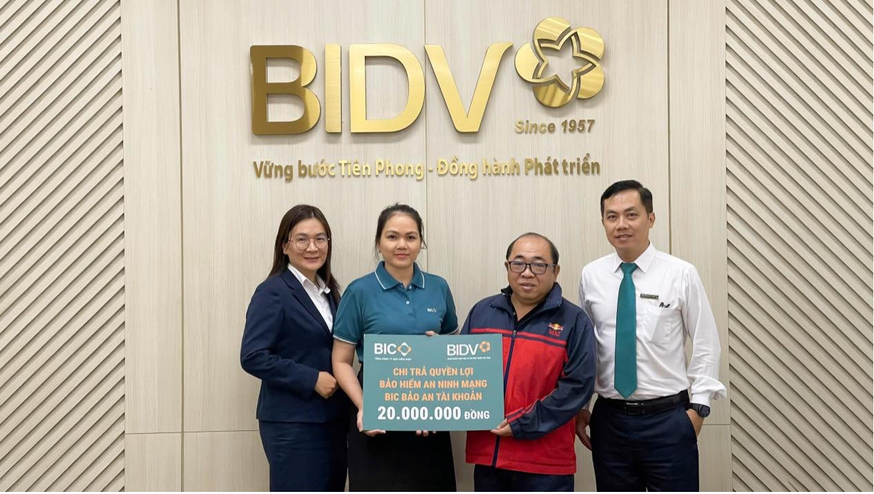 Bị kẻ gian mạo danh cán bộ Sở Tài chính lừa đảo, khách hàng được BIC bồi thường 20 triệu đồng