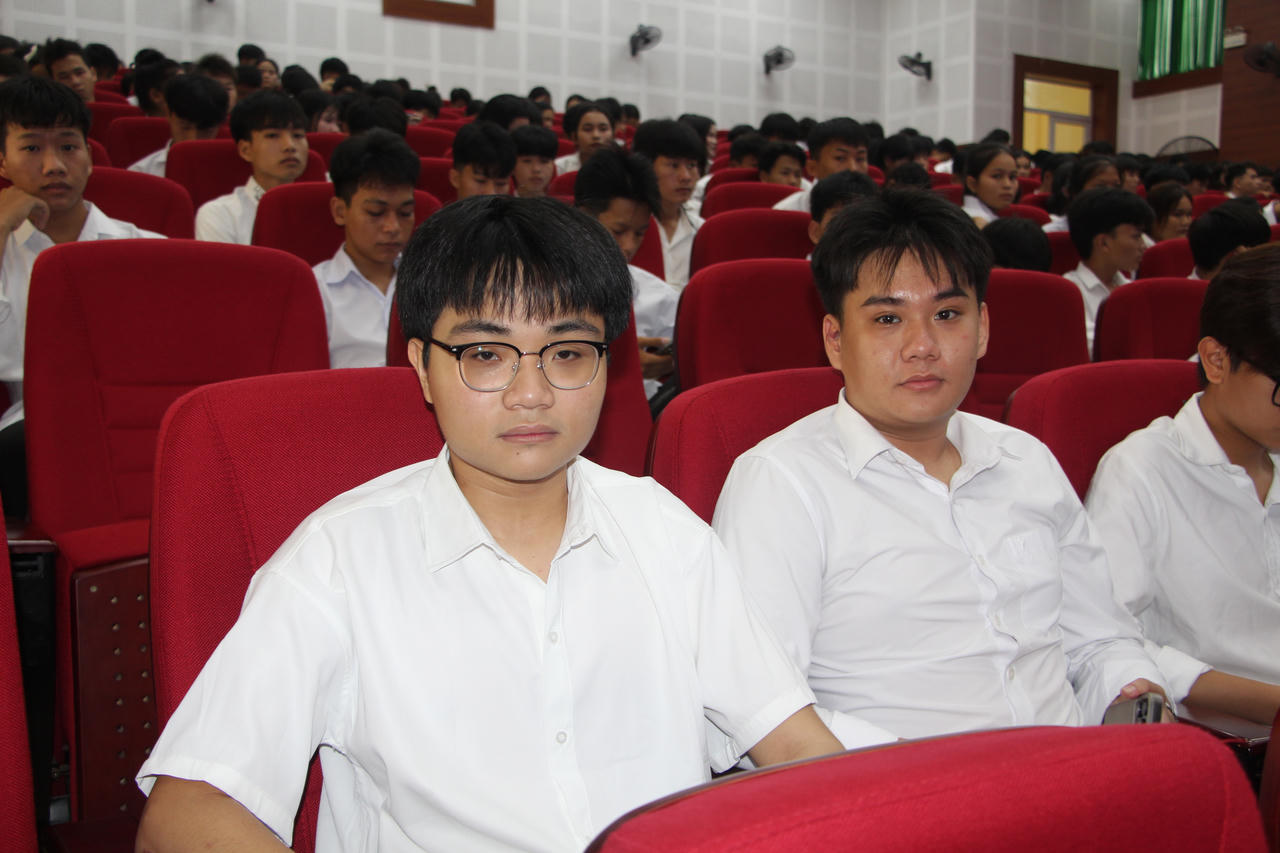 Nguyễn Vũ Nguyên, thủ khoa đầu vào Khóa 51 của Phân hiệu Trường Đại học Luật TP Hồ Chí Minh tại Quảng Trị. (Ảnh: M.P)