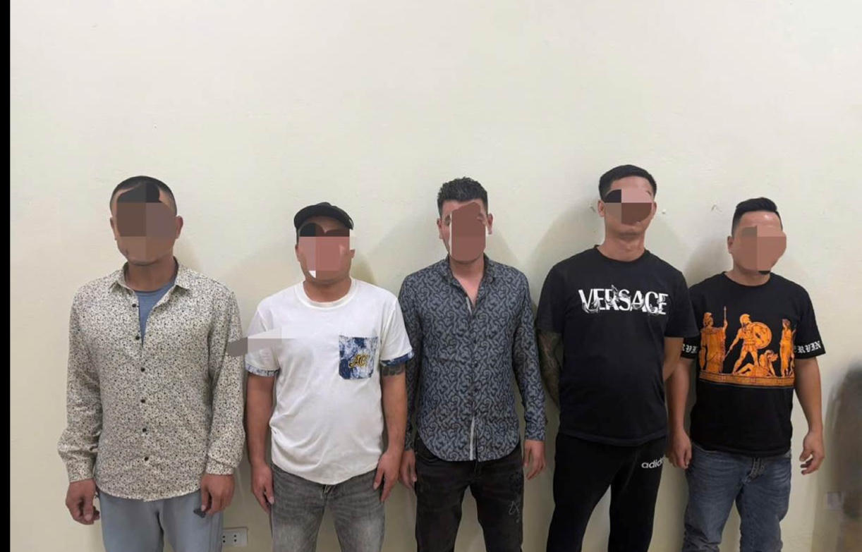 Vụ xô xát giữa 2 nhóm thanh niên ở Hồng Vân, 5 người đến Công an đầu thú