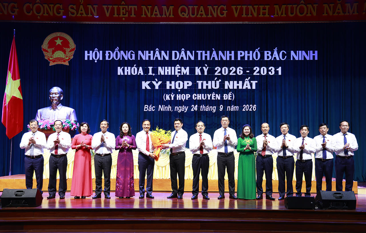 Ông Đào Thanh Trường được bầu giữ chức Phó Chủ tịch UBND TP Bắc Ninh