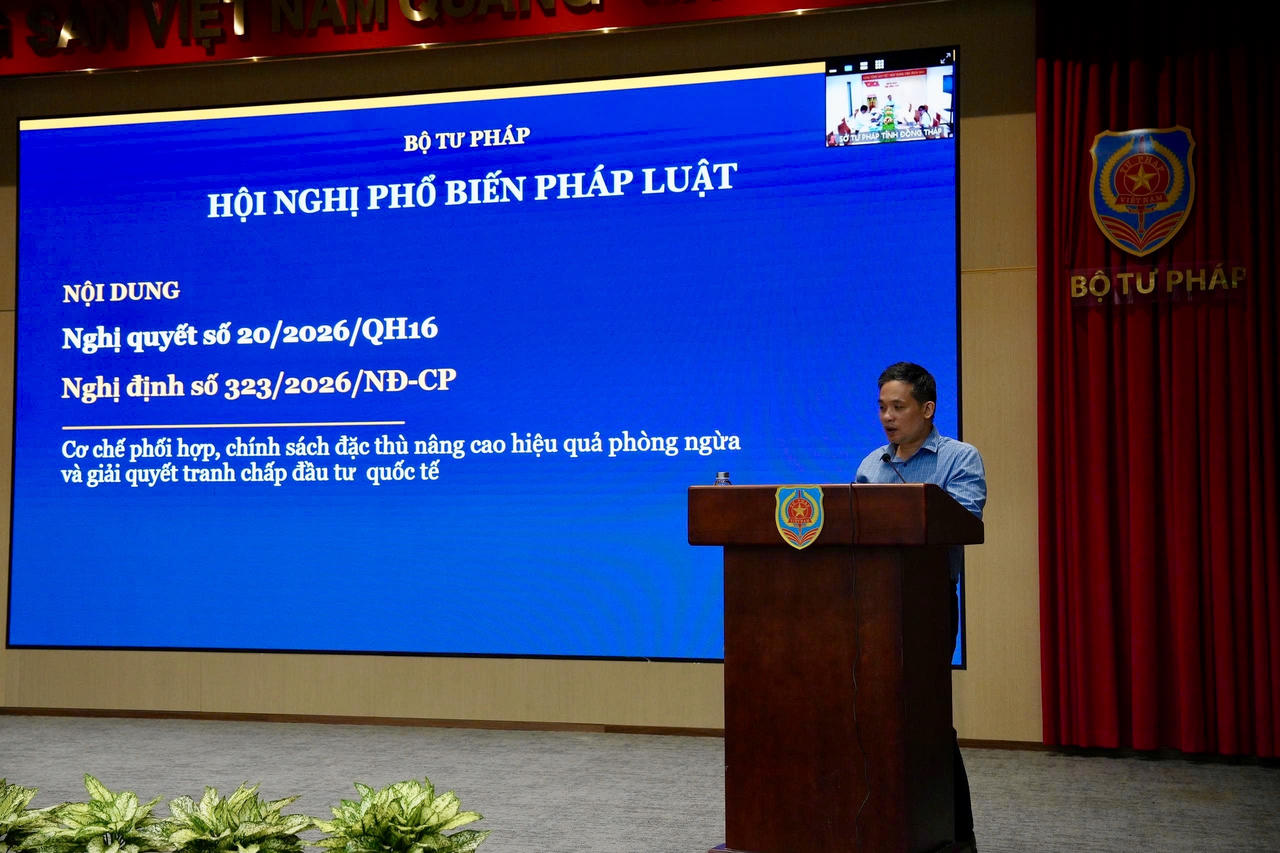 Tuyên truyền, phổ biến cơ chế, chính sách mới về tranh chấp đầu tư quốc tế
