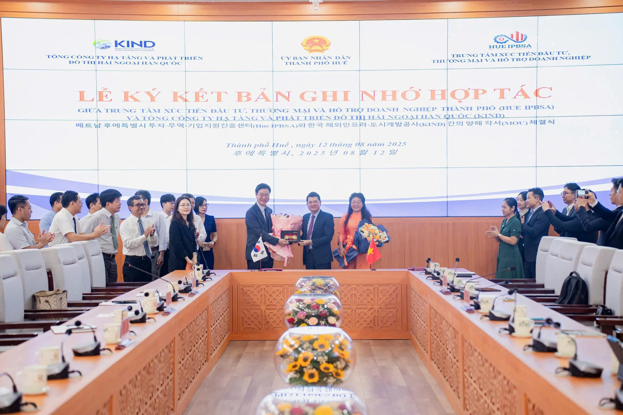 Đến hết tháng 8/2026, trên địa bàn TP Huế có 154 dự án FDI, với các NĐT đến từ 25 quốc gia và vùng lãnh thổ.