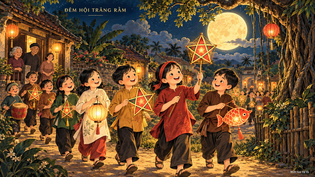 Tết Trung Thu 2026: Trăng đoàn viên, sáng tuổi thơ.