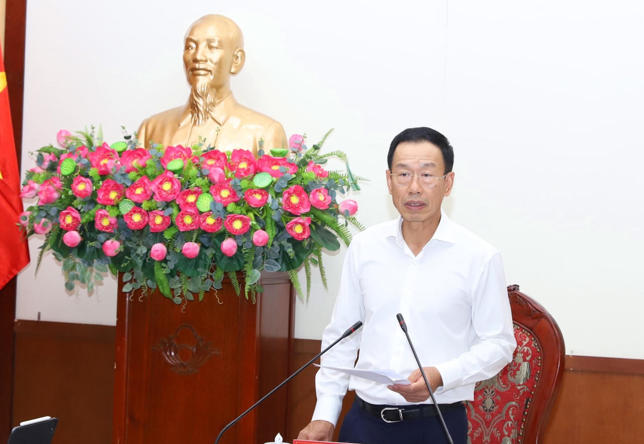 Phó Chủ tịch UBND tỉnh Thanh Hóa Lê Quang Hùng (Ảnh: Cổng TTĐT Thanh Hóa).