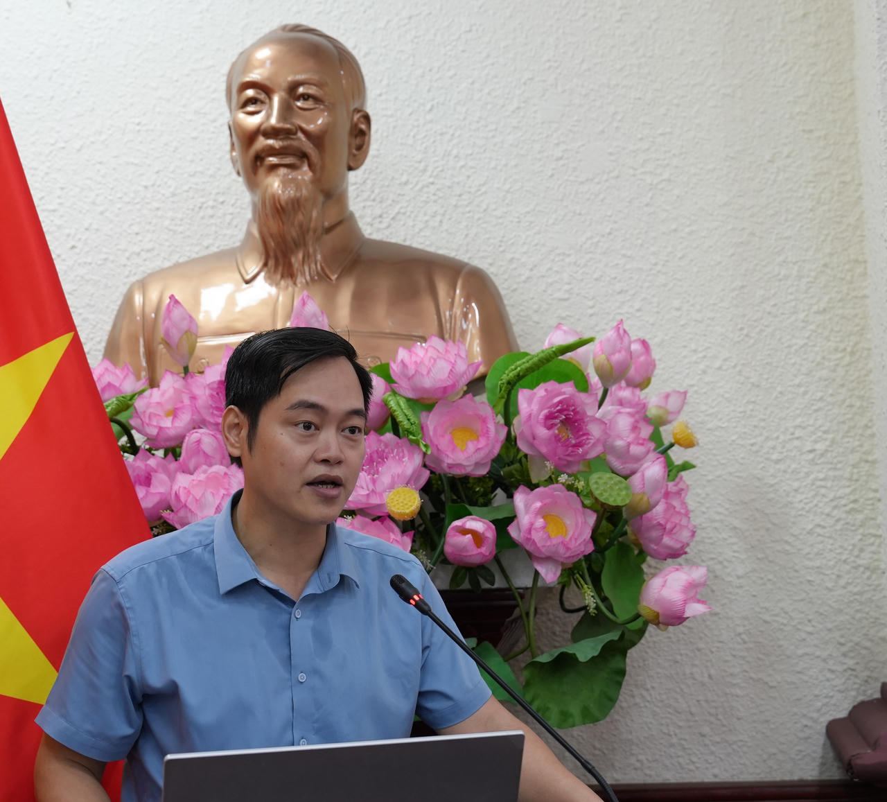 Phó Chánh Văn phòng Bộ Lê Thái Phương.