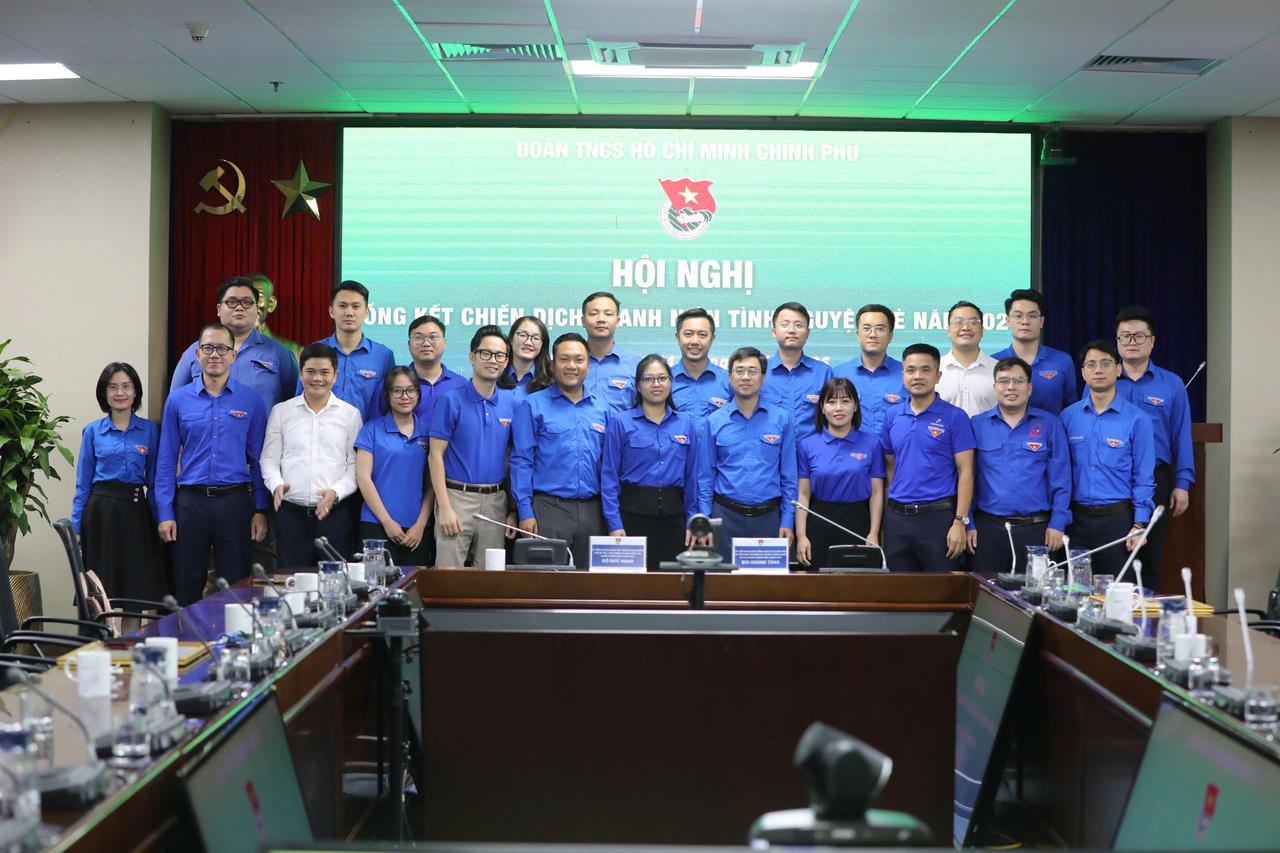 Đoàn Thanh niên Chính phủ tổng kết Chiến dịch Thanh niên tình nguyện Hè năm 2026