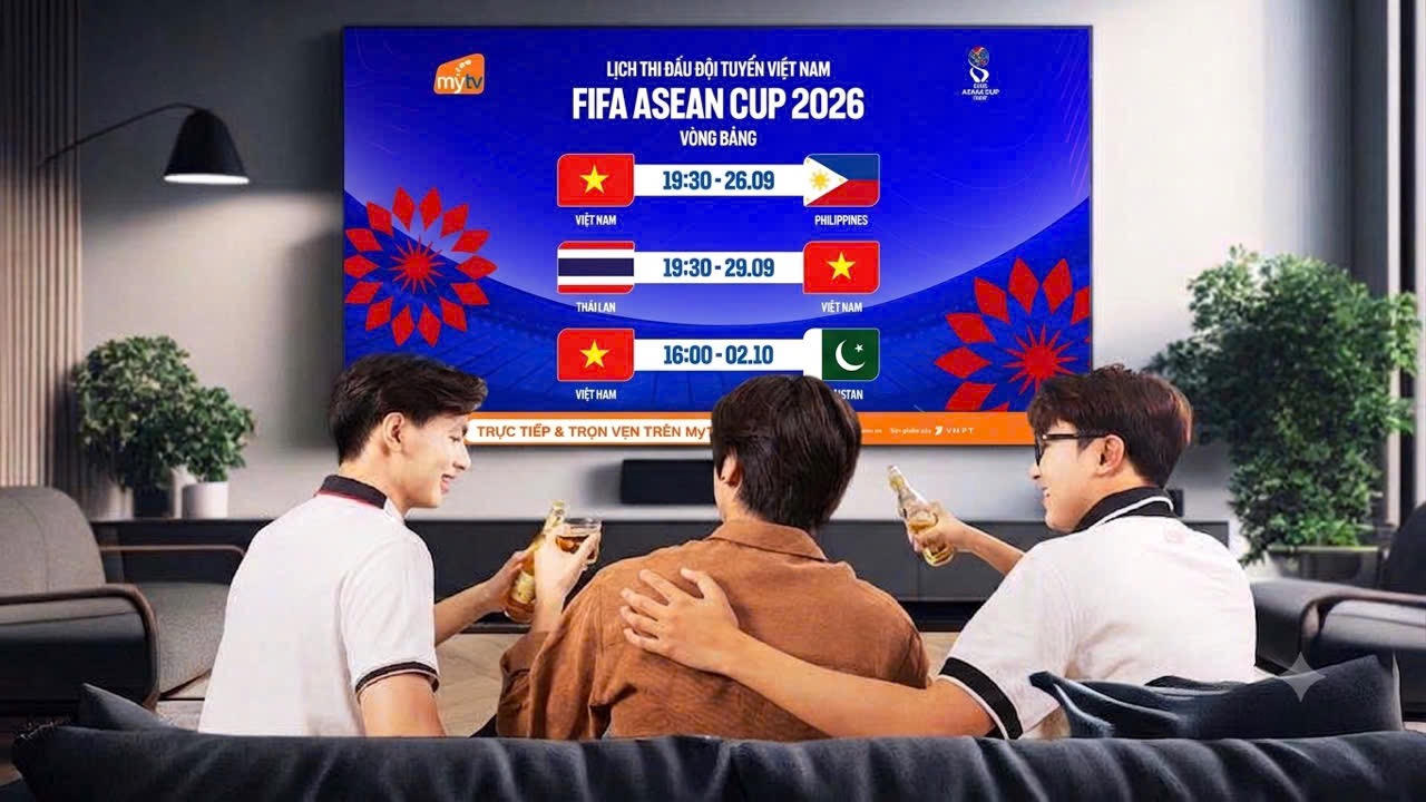 MyTV chính thức sở hữu bản quyền FIFA ASEAN Cup 2026