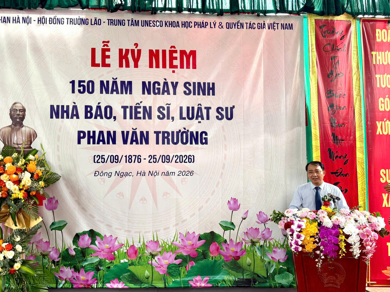 Luật sư Huỳnh Phương Nam – Chủ nhiệm Đoàn Luật sư TP Hà Nội phát biểu