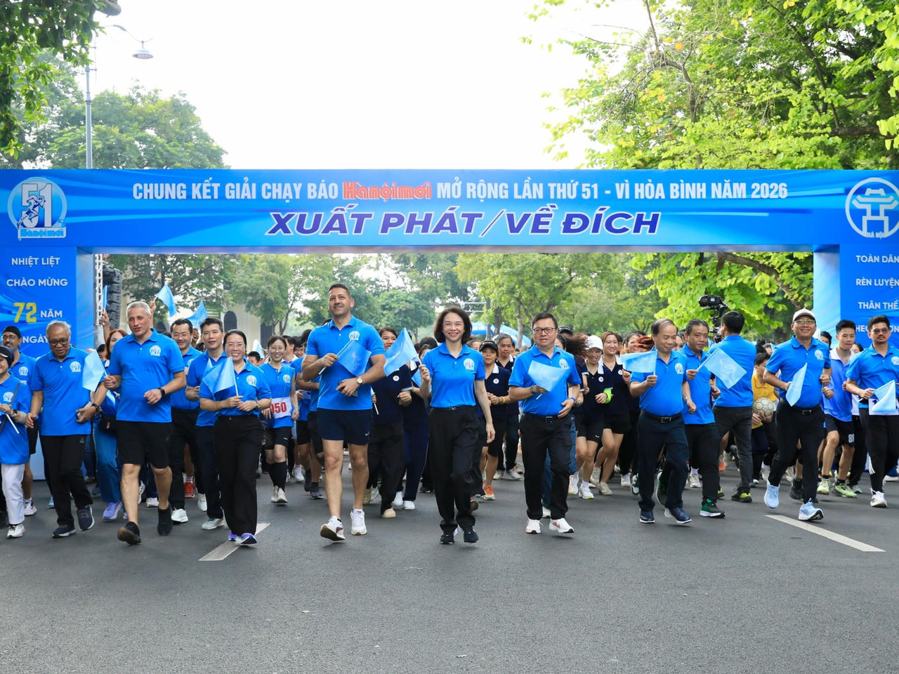 Chung kết Giải chạy Báo Hànộimới mở rộng lần thứ 51 - Vì hòa bình năm 2026