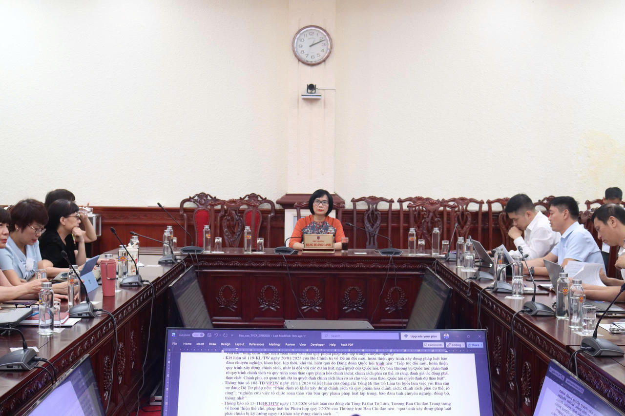 Hoàn thiện dự thảo Luật Văn bản quy phạm pháp luật 