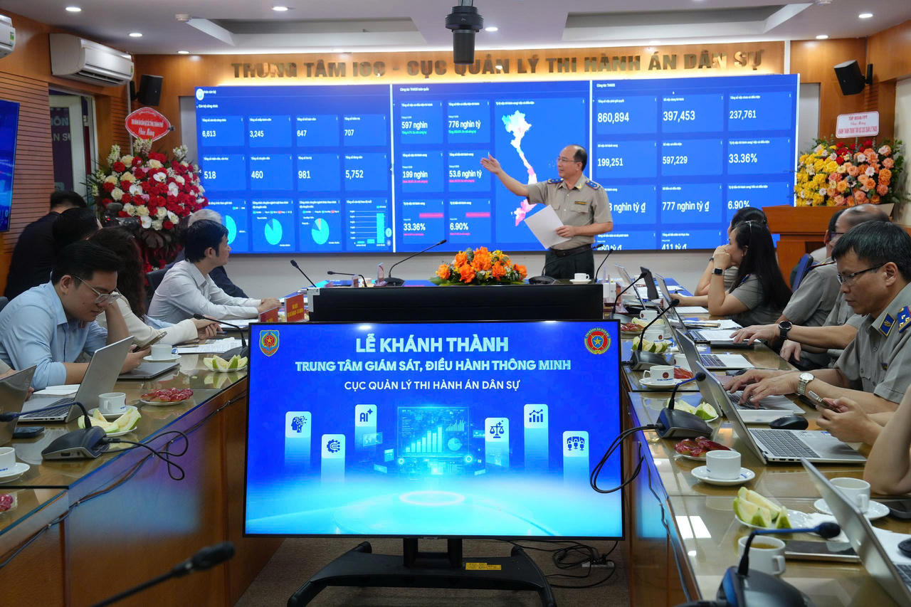 Đổi mới phương thức chỉ đạo, điều hành của Hệ thống Thi hành án dân sự trên cơ sở dữ liệu