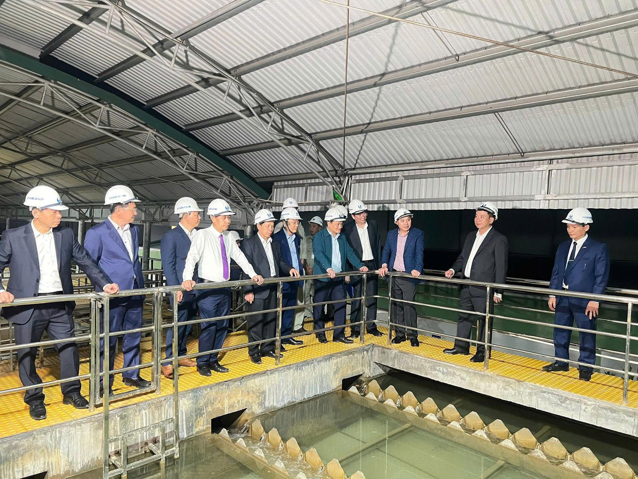 Công ty Cổ phần Kinh doanh nước sạch Hải Dương đẩy mạnh ứng dụng khoa học kỹ thuật vào quản lý và sản xuất (ảnh Công ty Cổ phần Kinh doanh nước sạch Hải Dương) 