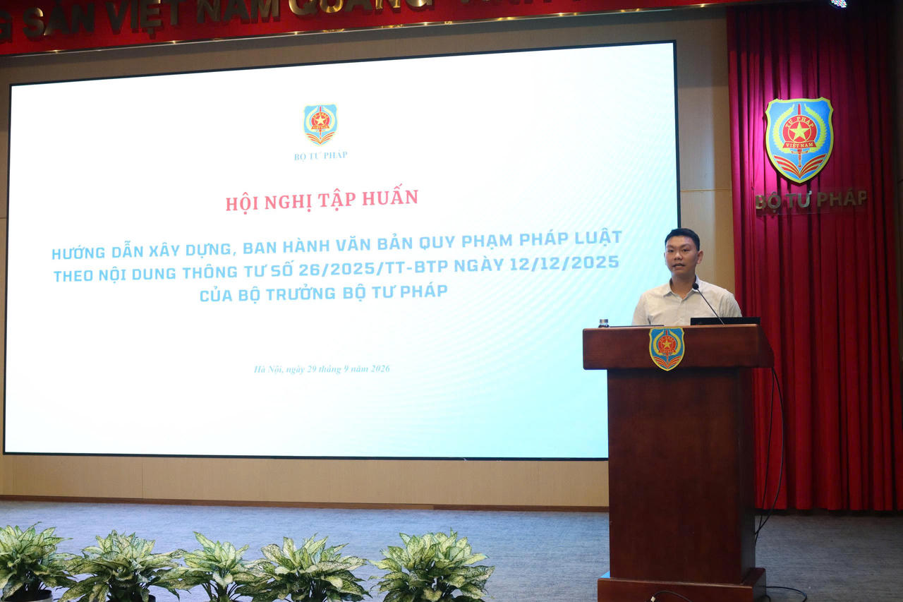 Hướng dẫn xây dựng, ban hành văn bản quy phạm pháp luật