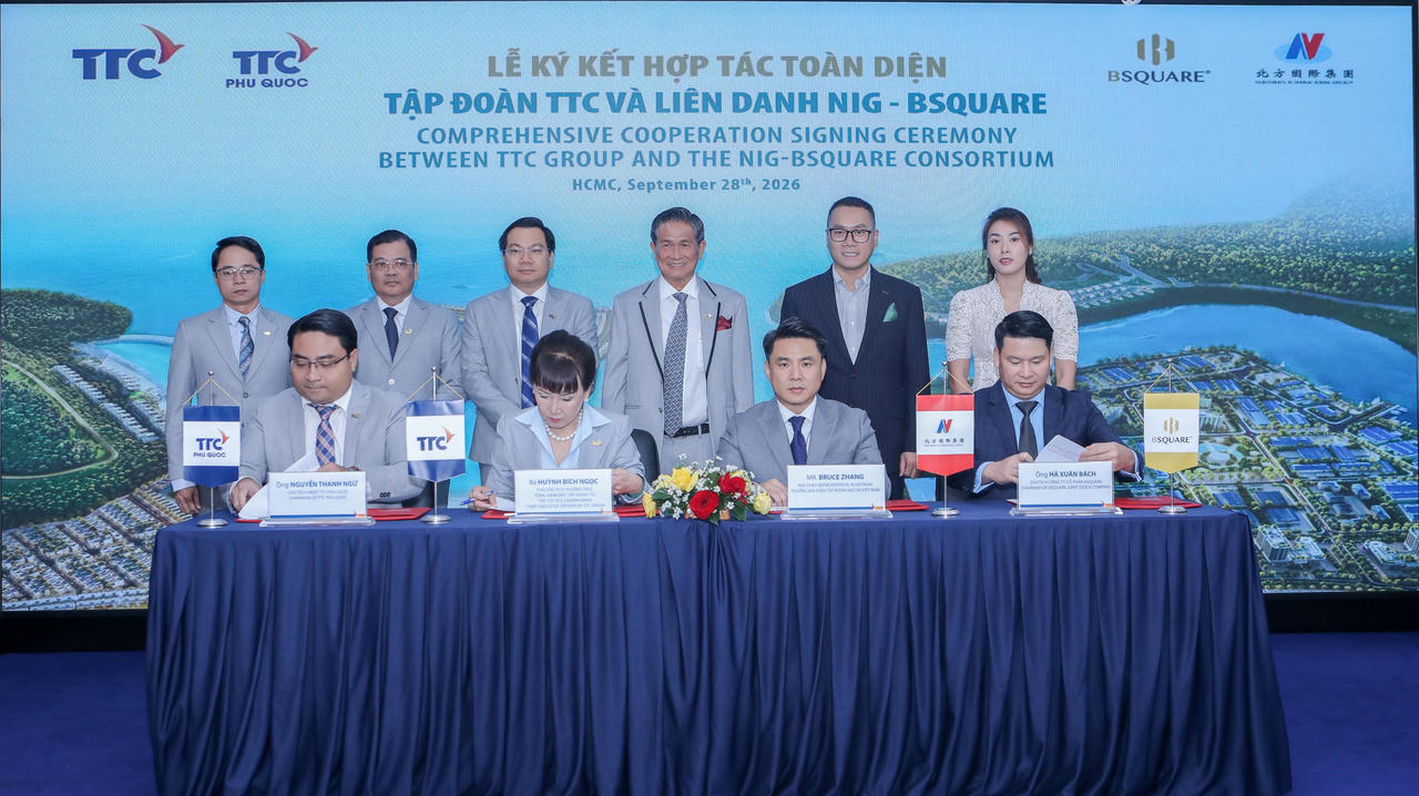 Tập đoàn TTC và liên danh NIG - Bsquare tăng cường hợp tác, thúc đẩy phát triển bền vững