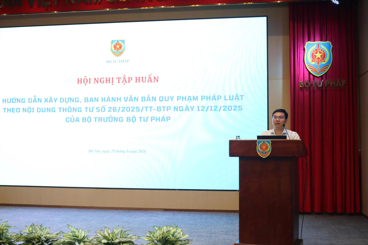 Hướng dẫn xây dựng, ban hành văn bản quy phạm pháp luật