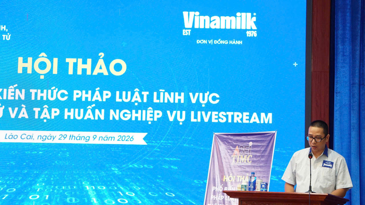 Hội thảo phổ biến kiến thức pháp luật lĩnh vực thông tin điện tử và tập huấn nghiệp vụ livestream
