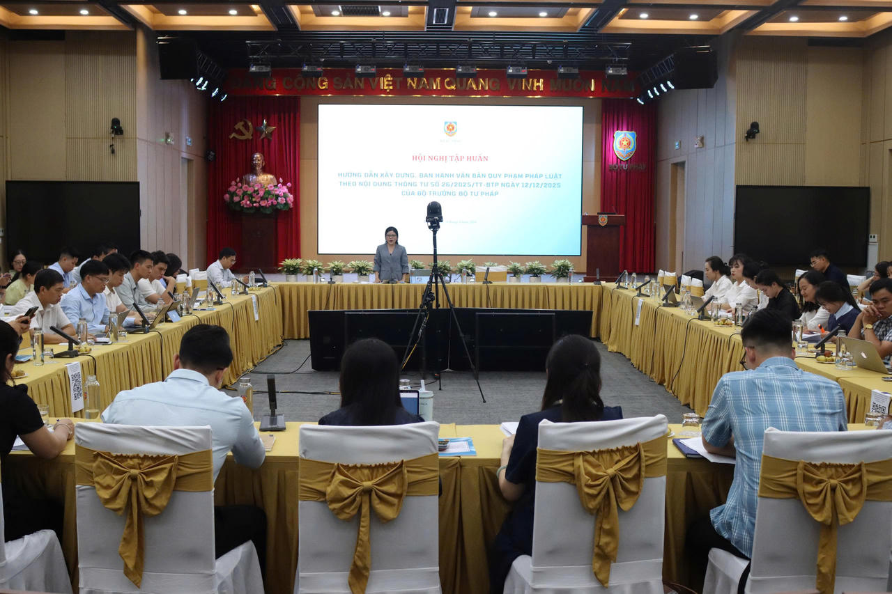 Hướng dẫn xây dựng, ban hành văn bản quy phạm pháp luật