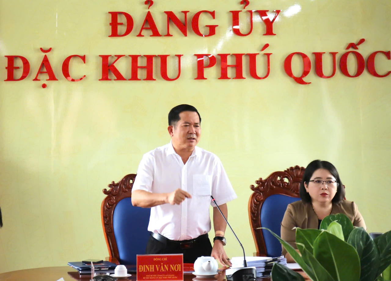Ông Đinh Văn Nơi  trực tiếp chỉ đạo giải quyết đơn thư, khiếu nại ở Đặc khu Phú Quốc 