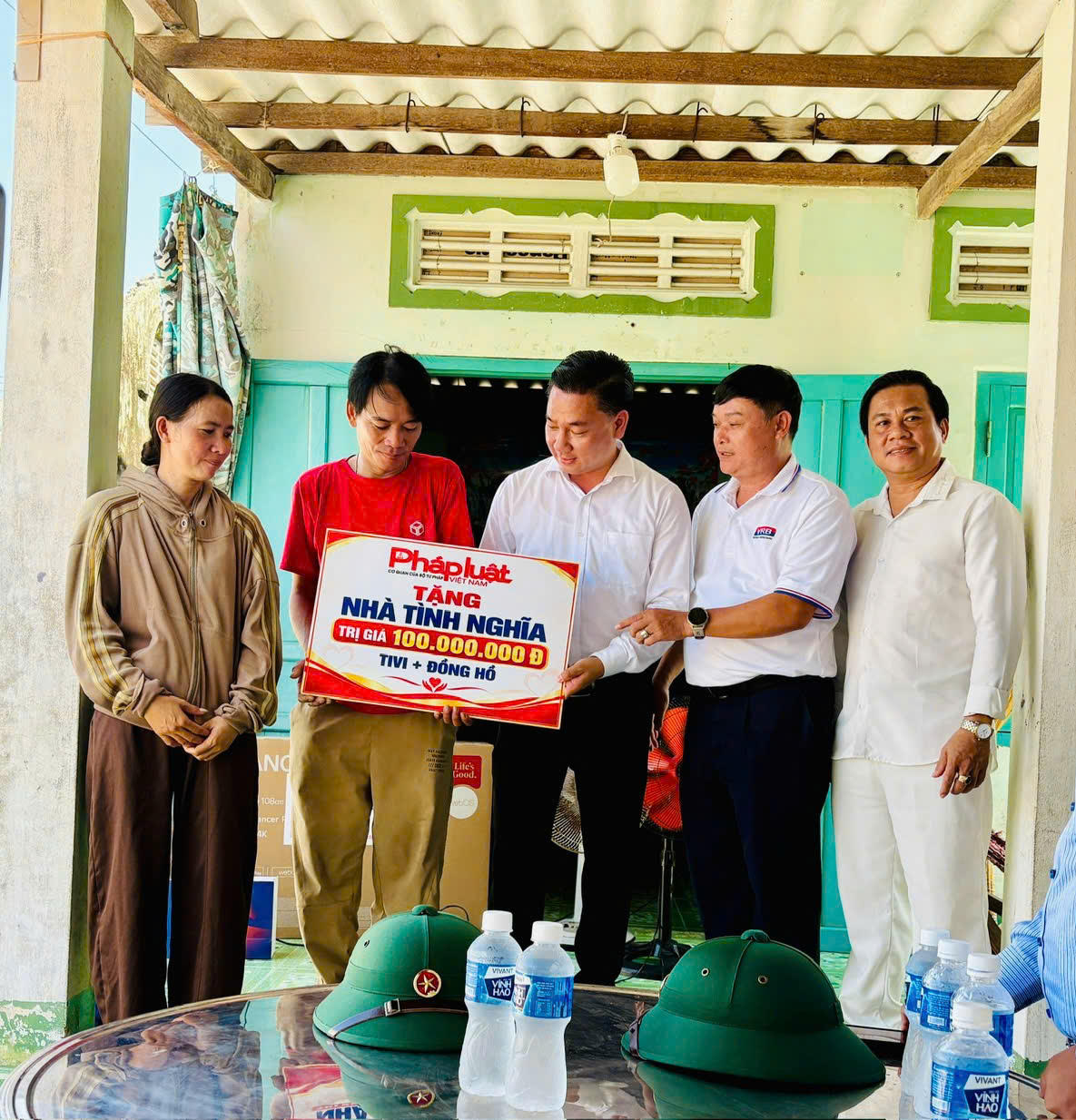 Sự hỗ trợ của Báo Pháp luật Việt Nam, Ngân hàng VRB và chính quyền địa phương là nguồn động viên lớn đối với gia đình gặp khó khăn.